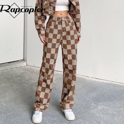 Rapcopter Women's Plaid Trousers