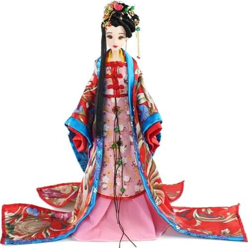 Estartek DBS China Ancient Costume Four Great Beauty DiaoChan Doll BJD Collection Doll for Birthday Holiday Gift