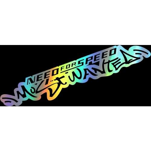 1PCS 17.8X3.6CM NEED FOR SPEED Car Stickers Vinyl Reflective Car Cover Letter Automobile Motorcycle Stickers Decal Accessories