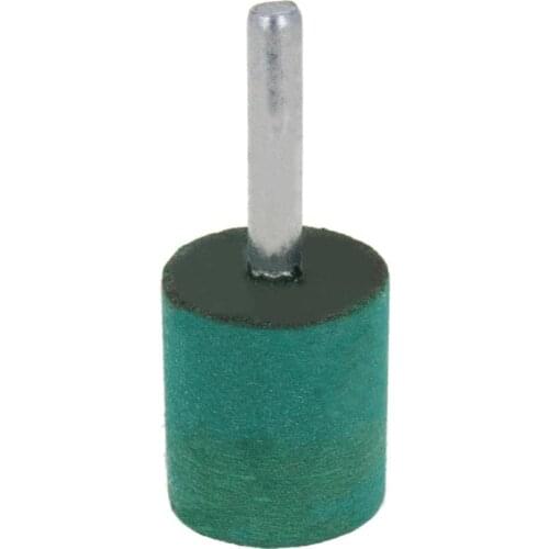 Utoolmart Rubber Grinding Heads Cylindrical 25X/20X/18X/16X/14X Handle 6mm Copper Aluminum Steel Die Castings Grinding Polishing