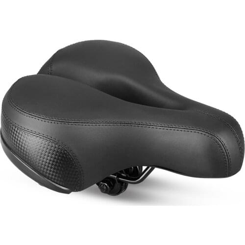 Bike Cycle Thickened Extra Comfort Ultra Soft Pad Reflective Lightweight MTB Mountain Bike Bicycle Saddle Seat Pad with Spring