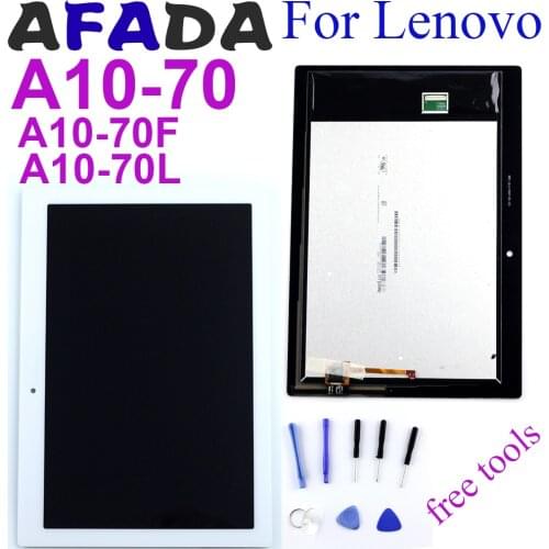 10.1" LCD Display For New Lenovo Tab 2 A10-70 A10-70F A10-70L Replacement LCD Display Touch Screen Digitizer Assembly