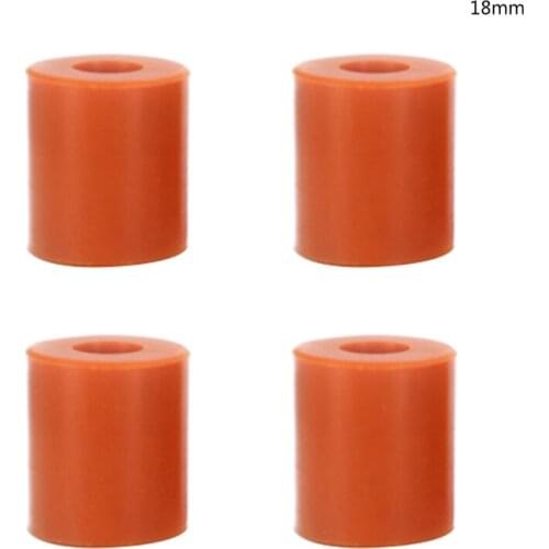 4pcs/Set for 3D Printer Leveling Column High Temperature Silicone Solid Spacer Hot Bed Leveling Column 16mm 18mm