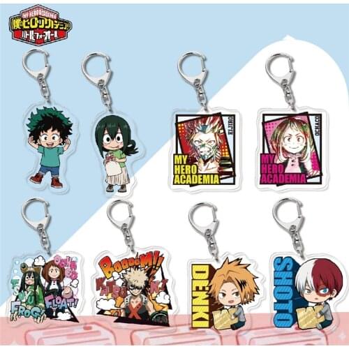 Anime My Hero Academia Keychain Shigaraki Tomura Action Figure Pendant Toy Decoration Christmas Gift