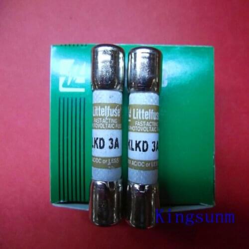 Free shipping 10pcs KLKD 3 new genuine American Littelfuse fuse / fuse 10*38 3A