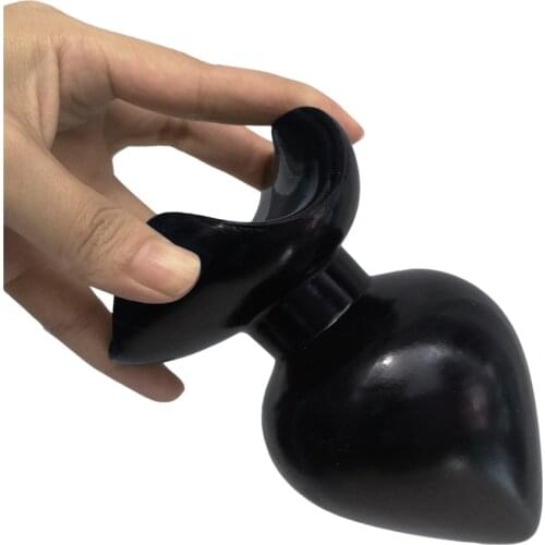 Bestco 18+ Huge Anal Plug Spades Soft Sillicone Dildo Butt Massage Stimulator G-Spot Adult Sex Toys Flirting Goods For Couples