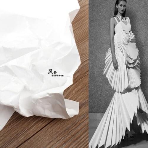 White Tyvek Washable Paper Waterproof Clothes Disposable Suit Bag Backpack Wrap Handcrafts Coat Dress Designer Fabric