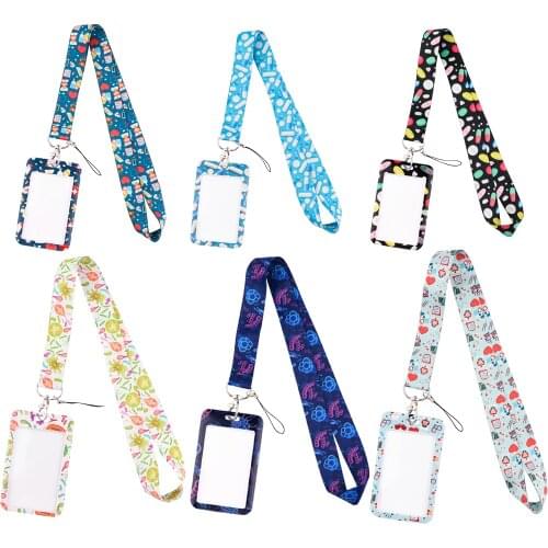 JF1025 Doctor Nurse Lanyards Medical Neck Strap Mobile Phone Keys ID Card Holder Lanyard For Keys DIY Hanging Rope Lanyards