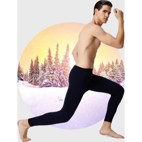 New Winter Warm Long Plus Velvet Pants Cotton High Quality Men Pure Color Warm Pants Mens thermal trousers L XL XXL XXL