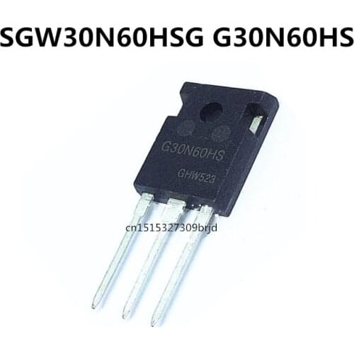 Original New 2PCS/ SGW30N60HSG 30N60HS IGBT TO-247 TO247