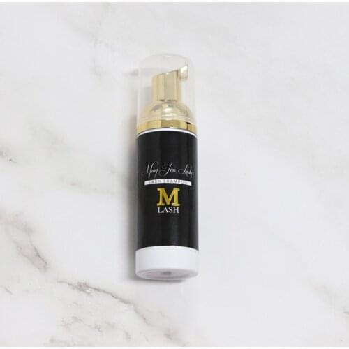 60ml Eye Lashes Foam Cleaner Individual Eyelash Extension Cleanser Shampoo Eyelashes Detergent Makeup Remover Tool