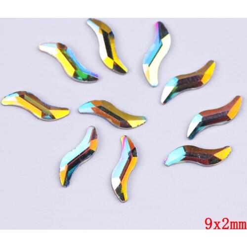 Nail Art Decoration Glue on Rhinestones Nail Diamond Rhinestone Wedding Dress Crystals Flower Rhinestones Applique for Clothing