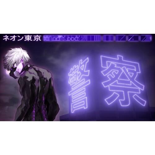 Tokyo Ghoul Ken Kaneki Shinjuku Art print Silk poster Home Wall Decor