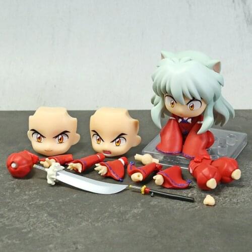 Japanese Anime Inuyasha #1300 Q Version Movable Collectible Model Doll Toys Gifts For Children