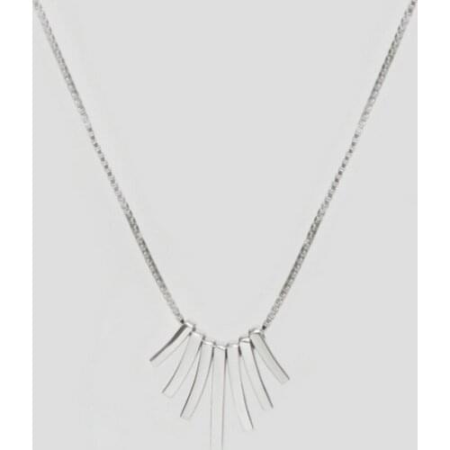 925 Sterling Silver tassel Necklaces & Pendants For Women Fashion Lady Festival Gift Sterling-silver-jewelry