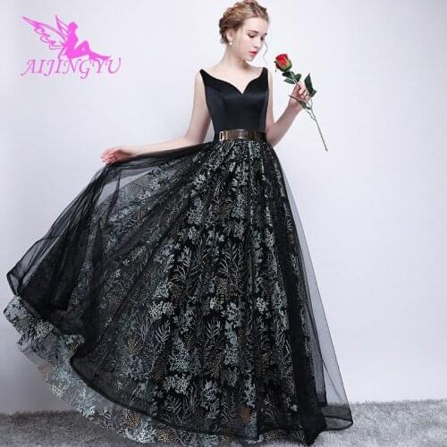 AIJINGYU Evening Party Long Dress Gown 2021 Women Elegant Sexy Formal Special Occasion Dresses Fashion Ball Gowns FS258