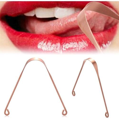 1Pc Tongue Scraper Cleaner Metal/Silicone Cleaning Scraper Tongue Toothbrush Dental Bad Breath Care Fresh Breath Oral Care Tool