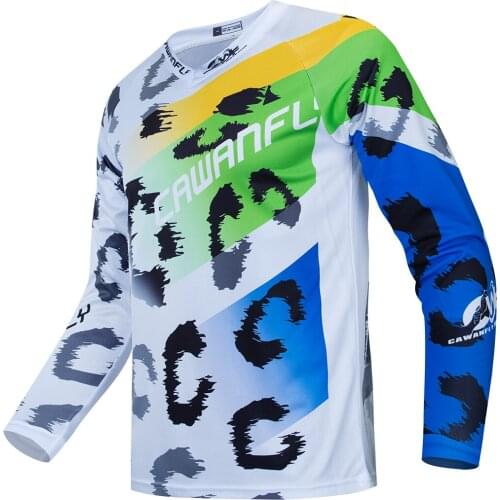 2021 Jersey Enduro Short Cycling T-shirt Mountain Bike Jersey Sleeve Racing Clothes Downhill MTB Offroad Motocross Jerseys