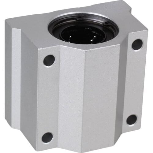 25mm Silver Steel SCS25UU Slide Unit Bushing Linear Motion Ball Bearing