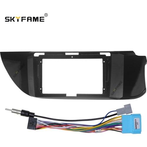 SKYFAME Car Frame Cable For SUZUKI Alto 800 2015-2019 Screen Dask Kit Fascia Frame