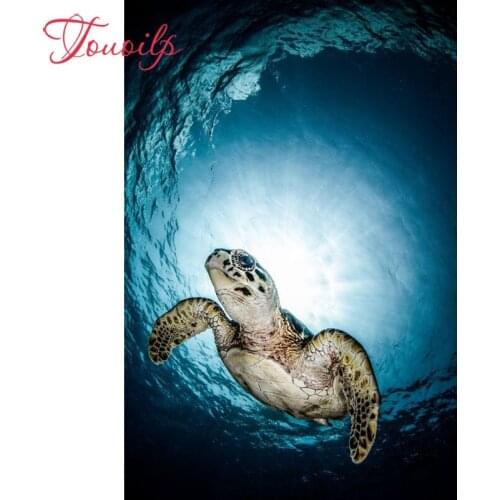 100% Full 5D Diy Daimond Painting "Turtle" 3D Diamond Painting Round/Square Rhinestones Diamant Painting Embroidery Animals