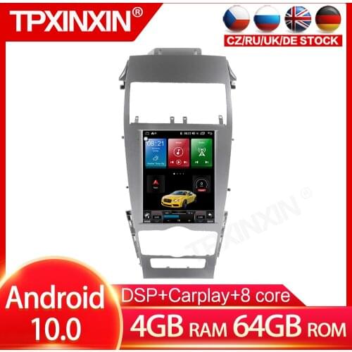 4+64G Android 10.0 8 core Car GPS Navigation For Lincoln MKZ 2 Head unit Multimedia player Auto Radio Tape Recorder IPS DSP