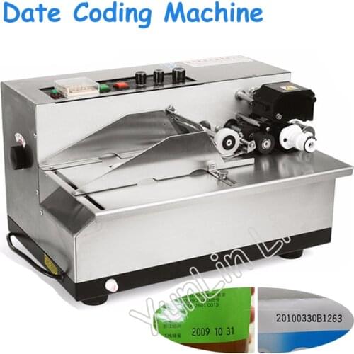 Ink Roll Coding Machine 220V Card Printer Produce Date Printing Machine Solid Ink Code Printer MY-380F