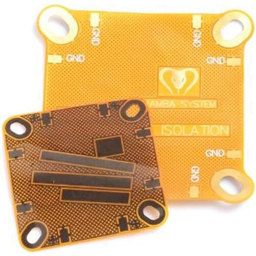 Diatone Mamba Soft Interference Shielding FPC Board 20x20mm&30.5x30.5mm Flight Control ESC Isolation Board