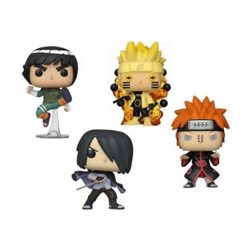 Naruto sasuke 698# Rock lee 739# sixth path 732# Pain 734# Action Figures Collectible Model Toys with box