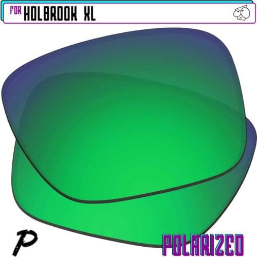 EZReplace Polarized Replacement Lenses for - Oakley Holbrook XL Sunglasses - Green P