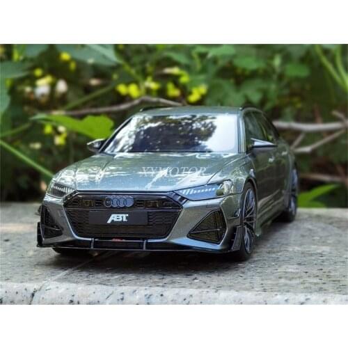 GT Spirit 1:18 For Audi RS6 ABT C8 RS6-R 2020 Resin Diecast Model Wagon Car Kids Toys Gifts For Display Collection Ornaments