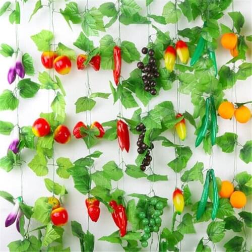 Artificial Simulation Food Vegetables Fake Chili Pepper Fruit Photography Props For Decoration Room Home Christmas Wall Decor