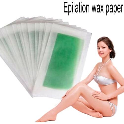 Hair Removal Beeswax Cream Tearing Wax Strip Paper Leg Armpit Body Facial Legs Arm Hair Remove Unisex Wax Hair Removal