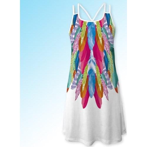 Hot Summer Beach Printed Sexy Strapless Bohemia Shirts Camis Mujder Clothing Women Blouse Shirt Mini Short Dress