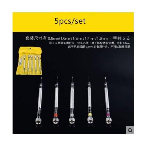 5 in 1 Precision Screwdriver Set for Mobile phone/ PC/ Electronics Opening Repair Tools Kit Free Shipping
