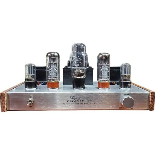 LaoChen EL34 Single-Ended Tube Amplifier HIFI Class A handmade Black Bluetooth 5.0 Amplifier
