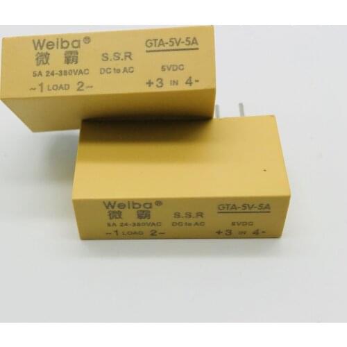 Original GTA-5/12V/24V-5A 5A24-380VAC relays