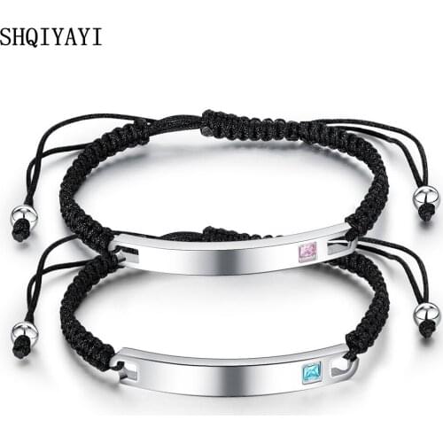 SHQIYAYI Pink Bracelets