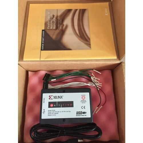 XILINX Downloader HW-MULTILINK DLC6 Original Programmer Simulator Burner USB Serial Port