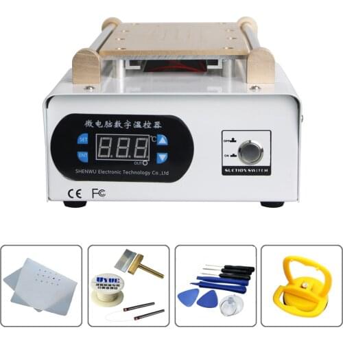 Max 7 Inches LCD Separator Touch Screen Separating Machine Built-in Vacuum Pump For Phone Glass Lens Screen Separator Repair