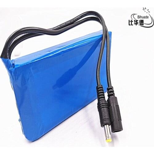 1pcs/lot 12V 8000mah lithium battery Rechargeable DC battery polymer batteria For monitor motor LED light outdoor spare Battery