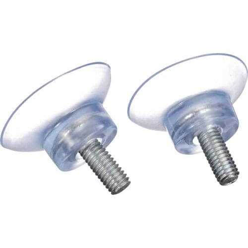 10pcs Multifunction Rubber Strong Suction Cup Replacements Glass Table Tops Transparent Suction Cup Storage Hooks