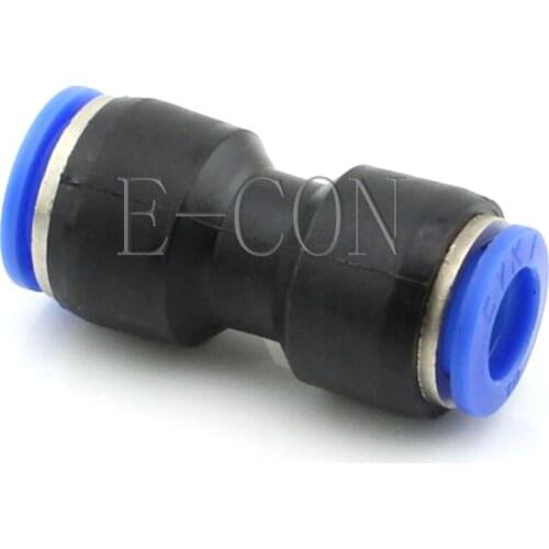 10 Pcs 12mm to 10mm Air Pneumatic Pipe Quick Release Connector Coupler Fitting