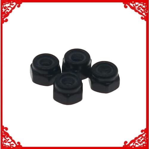 4 pcs/set NYLON NUT M2.5 for 1-10 ARRMA 6s 4s 3s&Mega Vorteks Senton Granite Big Rock Typhon Infraction, Felony etc parts