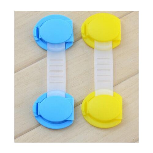 5pcs/lot baby safety child lock refrigerator drawer for cabinets locker sliding door fridge protection of children locking doors