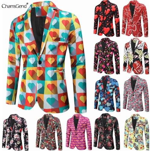 Мужские повседневные пиджаки CHAMSGEND China At AliExpress