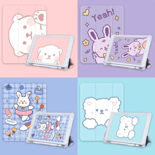 Cartoon Painting for IPad Case Air 234 for IPad Cover 7 8th 10.2 for IPad Pro 11 2020 2021 Mini 45 Anti-drop Case with Pen Slot