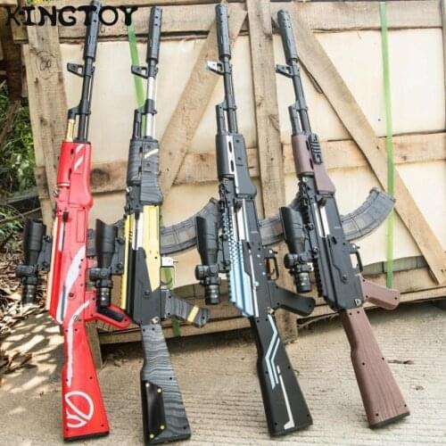 Children Toy Gun AK47 Water Gel Ball Gun Kids CS Air Shooting Games Manual Toy Guns Safe Water Bullet Rifle Gun Toy 256