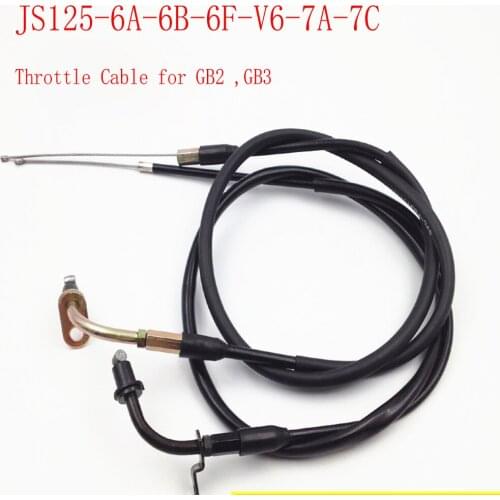 E0281 Throttle Cable For Yamaha JS125-6A-6B-6F-V6-7A-7C GB2 GB3 Motorcycle Throttle Oil Cable Line Stainless Steel Wire