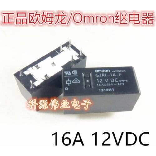G2RL-1A-E 12VDC 12VDC Relay 16A DC12V A group of normally open